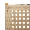 Justerbara trädgårdsstolar 8 st beige konstrotting/massivt trä vidaXL – miniatyr 9