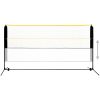Justerbart badmintonnät 300x103x94-158 cm metall vidaXL 300 x 103 x 158 cm – miniatyr 3