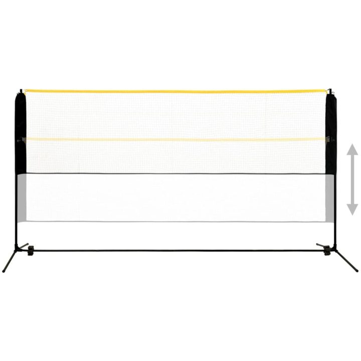 Justerbart badmintonnät 300x103x94-158 cm metall vidaXL 300 x 103 x 158 cm – bild 3