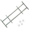 Justerbart fönstergaller 2 st vidaXL 700 - 1050 mm – miniatyr 2