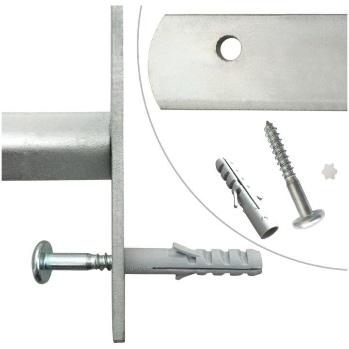 Justerbart fönstergaller 2 st vidaXL 700 - 1050 mm – bild 5