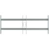 Justerbart Fönstergaller för fönster med 2 stänger vidaXL 500 - 650 mm – miniatyr 2