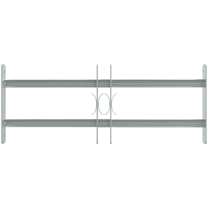 Justerbart Fönstergaller för fönster med 2 stänger vidaXL 500 - 650 mm – bild 2