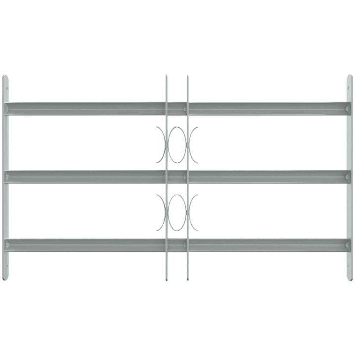 Justerbart Fönstergaller för fönster med 3 stänger vidaXL 500 - 650 mm – bild 2