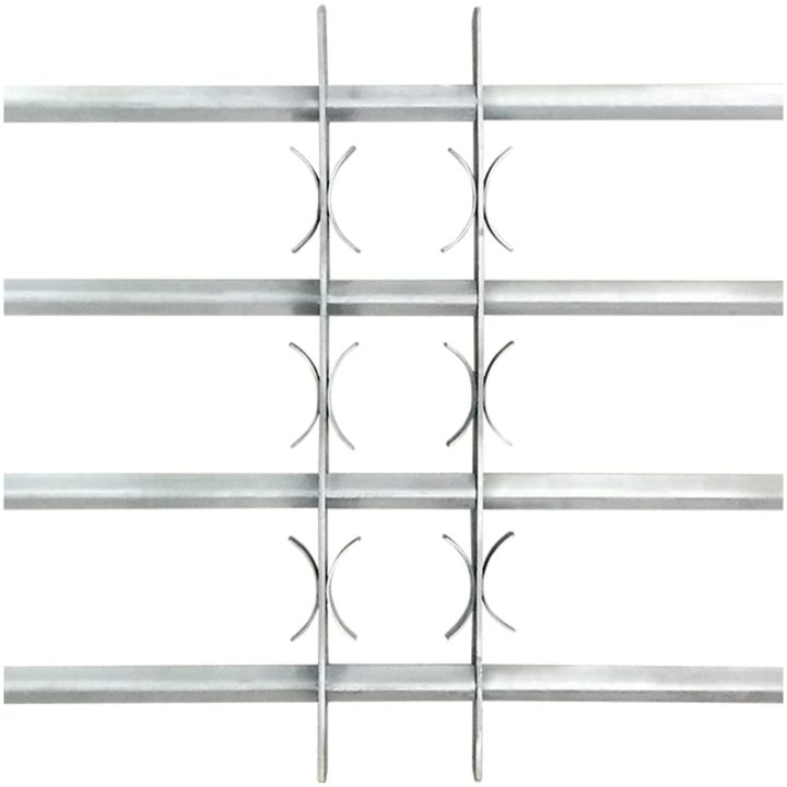 Justerbart Fönstergaller för fönster med 4 stänger vidaXL 500 - 650 mm – bild 3