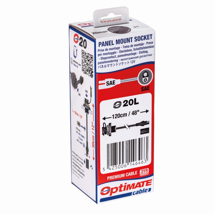 Kabel Optimate O-20l Svart TECMATE – bild 3