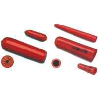 KABELÄNDHÄTTA 10X60. RÖDKONISK 6-25 KVMM. LEMP