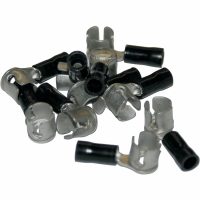 Kabelanslutning Svart 1/4" Cap-type Crimp Terminal NAMZ