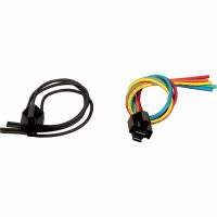 Kabelanslutning Svart Relay Socket DRAG SPECIALTIES