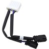 Kabelhärvadapter Probeam Dynamic Strips Svart/vit CUSTOM DYNAMICS – miniatyr 1