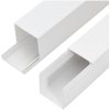 Kabelkanal 100x60 mm 10 m PVC vidaXL 100 x 60 mm 10 m – miniatyr 6