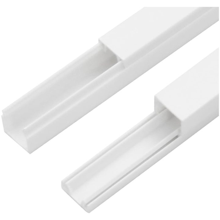 Kabelkanal 10x10 mm 10 m PVC vidaXL 10 x 10 mm 10 m – bild 6