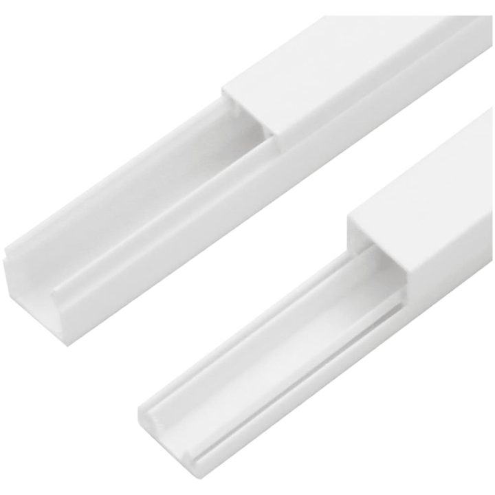 Kabelkanal 10x10 mm 30 m PVC vidaXL 10 x 10 mm 30 m – bild 6