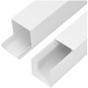 Kabelkanal 150x50 mm 10 m PVC vidaXL 150 x 50 mm 10 m – miniatyr 6