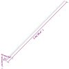 Kabelkanal 20x10 mm 10 m PVC vidaXL 20 x 10 mm 10m – miniatyr 9