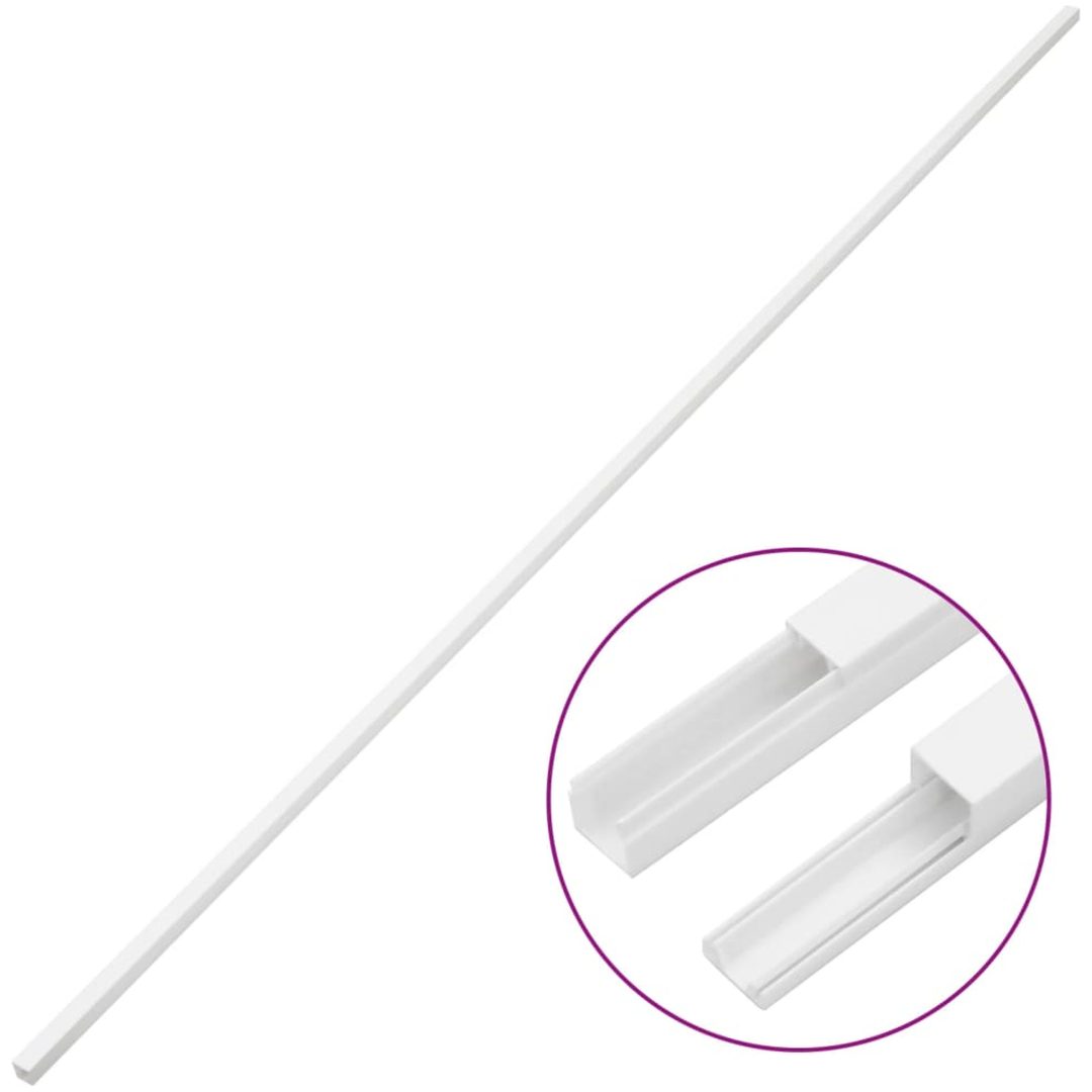 Kabelkanal 20x10 mm 30 m PVC vidaXL 20 x 10 mm 30m – bild 3