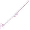 Kabelkanal 25x16 mm 10 m PVC vidaXL 25 x 16 mm 10m – miniatyr 9