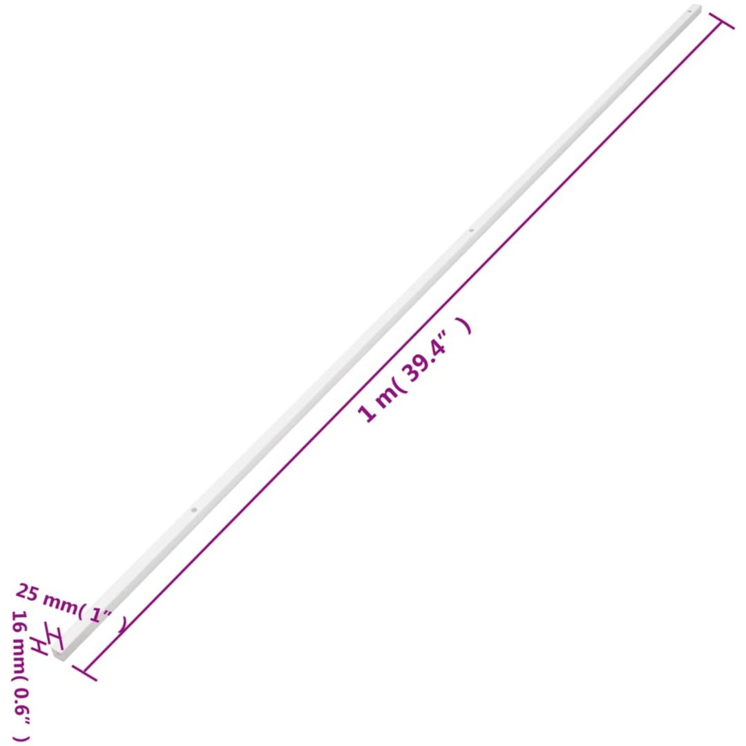 Kabelkanal 25x16 mm 10 m PVC vidaXL 25 x 16 mm 10m – bild 9