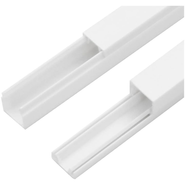 Kabelkanal 25x25 mm 10 m PVC vidaXL 25 x 25 mm 10m – bild 6