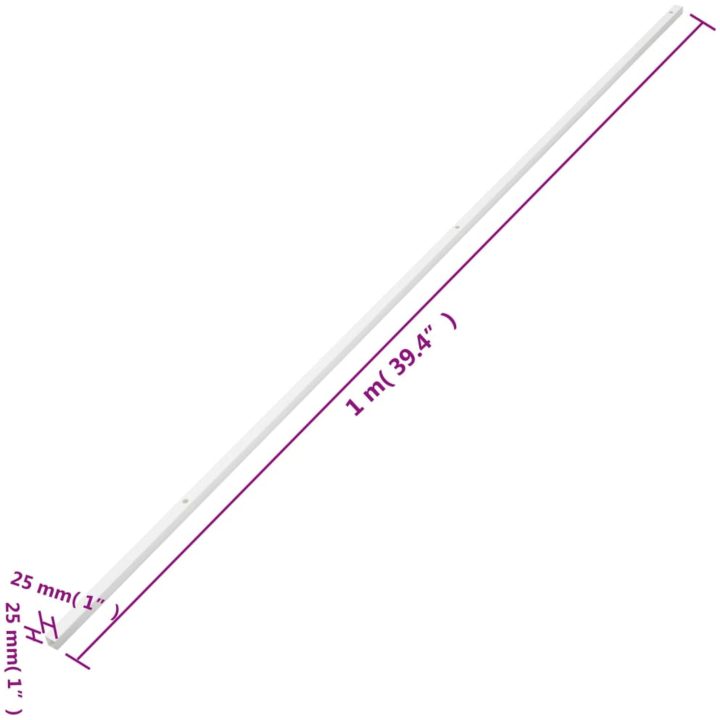 Kabelkanal 25x25 mm 10 m PVC vidaXL 25 x 25 mm 10m – bild 9