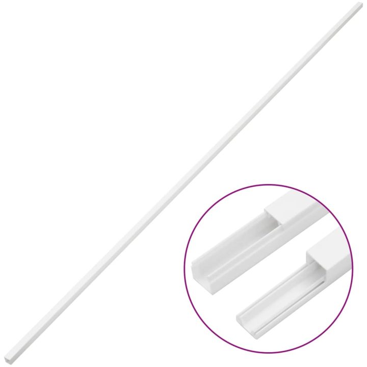 Kabelkanal 25x25 mm 30 m PVC vidaXL 25 x 25 mm 30m – bild 3