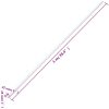 Kabelkanal 25x25 mm 30 m PVC vidaXL 25 x 25 mm 30m – miniatyr 9