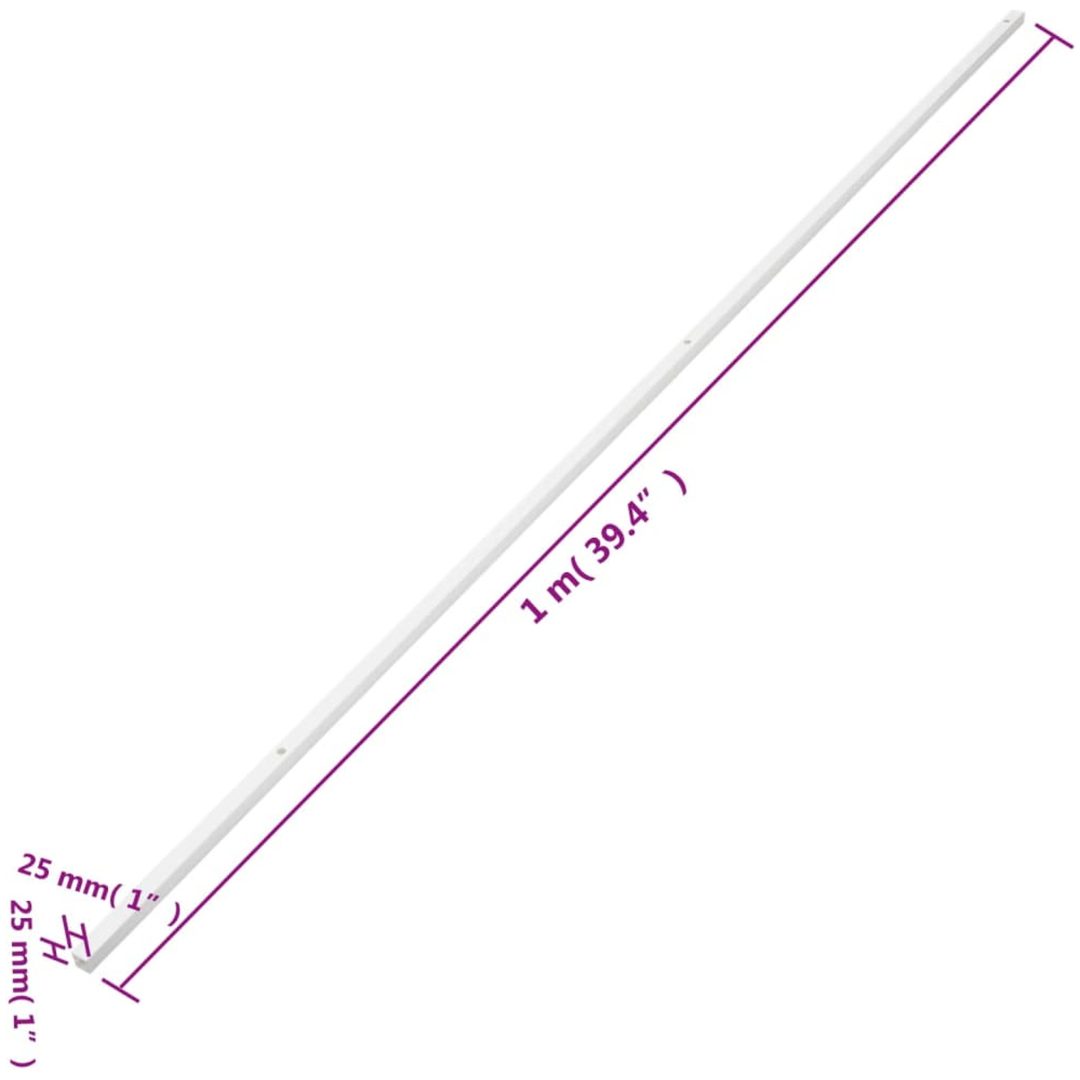 Kabelkanal 25x25 mm 30 m PVC vidaXL 25 x 25 mm 30m – bild 9