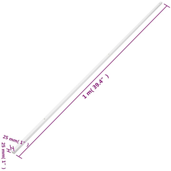 Kabelkanal 25x25 mm 30 m PVC vidaXL 25 x 25 mm 30m – bild 9