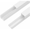 Kabelkanal 30x15 mm 10 m PVC vidaXL 30 x 15 mm 10 m – miniatyr 6