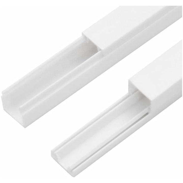 Kabelkanal 30x15 mm 10 m PVC vidaXL 30 x 15 mm 10 m – bild 6