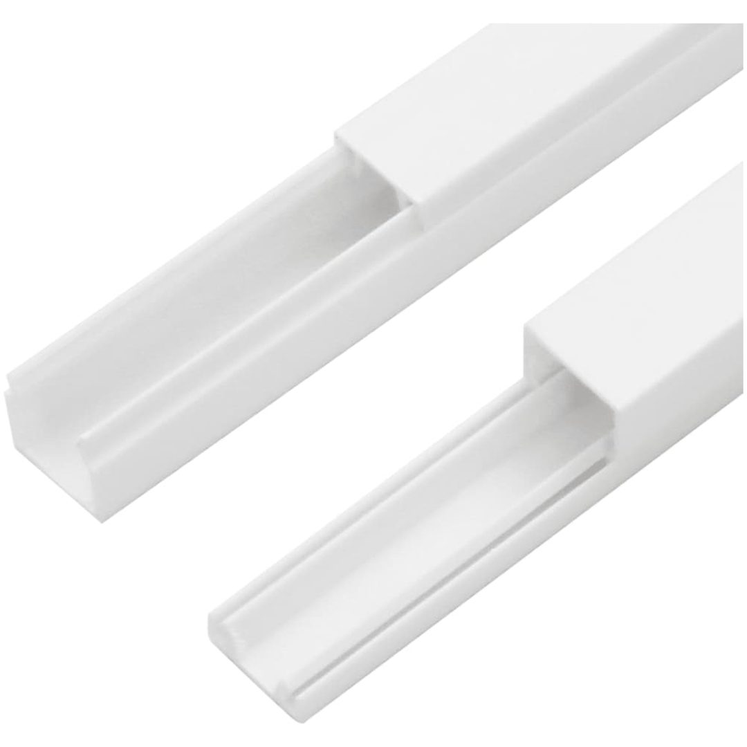 Kabelkanal 30x20 mm 10 m PVC vidaXL 30 x 20 mm 10 m – bild 6