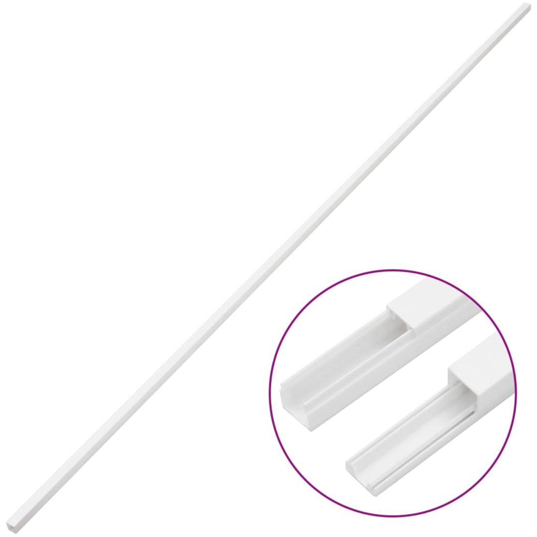 Kabelkanal 30x20 mm 30 m PVC vidaXL 30 x 20 mm 30 m – bild 3