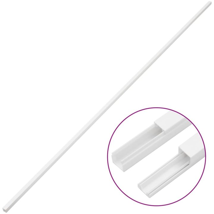 Kabelkanal 30x20 mm 30 m PVC vidaXL 30 x 20 mm 30 m – bild 3