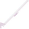 Kabelkanal 30x20 mm 30 m PVC vidaXL 30 x 20 mm 30 m – miniatyr 9