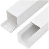 Kabelkanal 33x33 mm 10 m PVC vidaXL 33 x 33 mm x 10 m – miniatyr 6