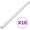 Kabelkanal 40x25 mm 10 m PVC vidaXL 40 x 25 mm 10 m – miniatyr 1