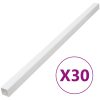 Kabelkanal 40x25 mm 30 m PVC vidaXL 40 x 25 mm 30 m – miniatyr 1