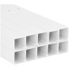 Kabelkanal 40x40 mm 10 m PVC vidaXL 40 x 40 mm 10 m – miniatyr 5