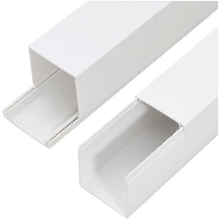 Kabelkanal 40x40 mm 10 m PVC vidaXL 40 x 40 mm 10 m – bild 6