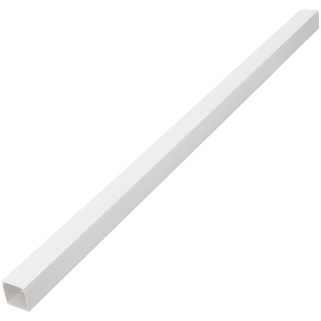 Kabelkanal 50x25 mm 10 m PVC vidaXL 50 x 25 mm 10 m – bild 2