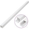 Kabelkanal 60x40 mm 10 m PVC vidaXL 60 x 40 mm 10 m – miniatyr 3