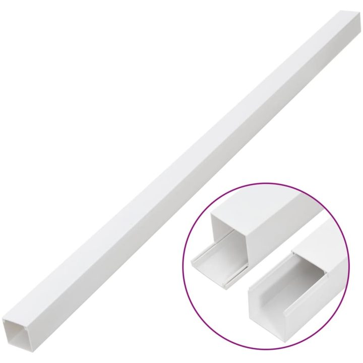 Kabelkanal 60x40 mm 30 m PVC vidaXL 60 x 40 mm 30 m – bild 3