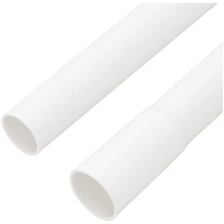 Kabelkanal med klämmor PVC vidaXL 20 mm 10 m – bild 6