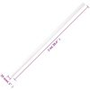 Kabelkanal PVC vidaXL 25 mm 10 m – miniatyr 6