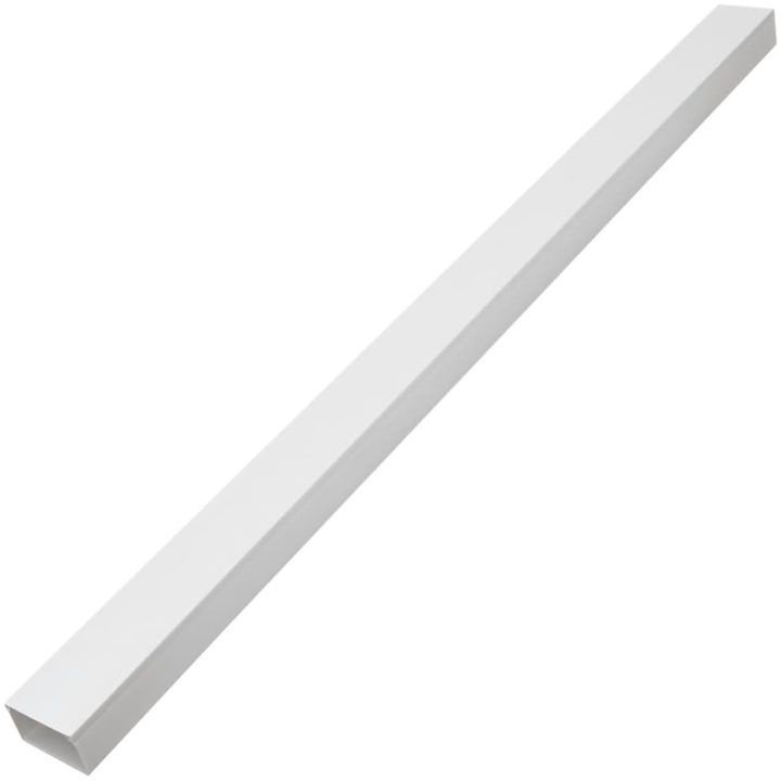 Kabelkanal självhäftande 100x40 mm 10 m PVC vidaXL 100 x 40 mm 10 m – bild 4