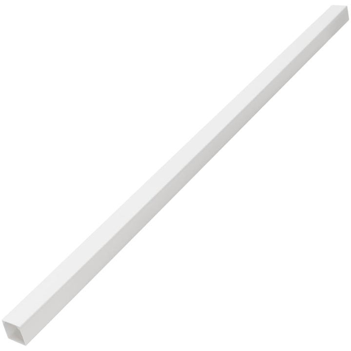 Kabelkanal självhäftande 10x10 mm 10 m PVC vidaXL 10 x 10 mm 10 m – bild 4