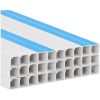 Kabelkanal självhäftande 20x10 mm 30 m PVC vidaXL 20 x 10 mm 30m – miniatyr 5
