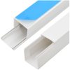 Kabelkanal självhäftande 40x25 mm 30 m PVC vidaXL 40 x 25 mm 30 m – miniatyr 6