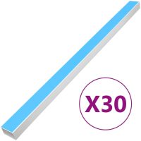 Kabelkanal självhäftande 60x40 mm 30 m PVC vidaXL
