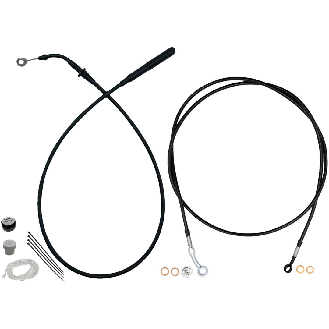 Kabelkit EZ Install Quick Connect Svart FAT BAGGERS INC.